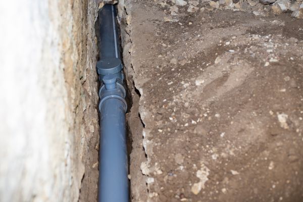 Drain Line Installation in North Ridgeville