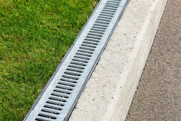 Courtyard Drain Installation in North Ridgeville