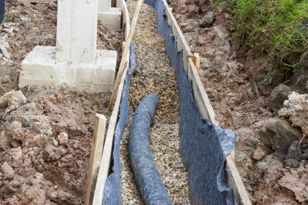 French Drain Installation in North Ridgeville