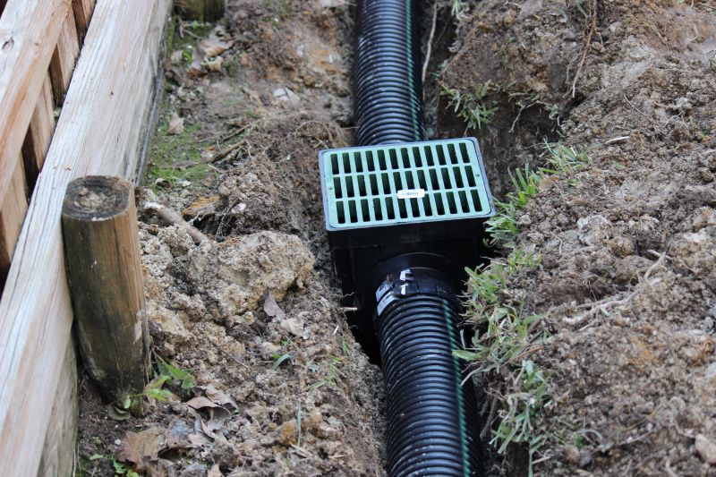 Grated Drain Installation